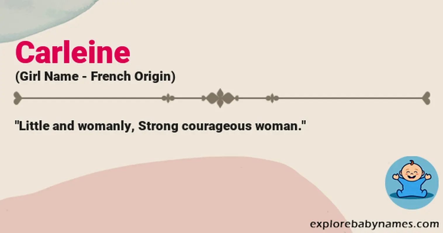Meaning of Carleine