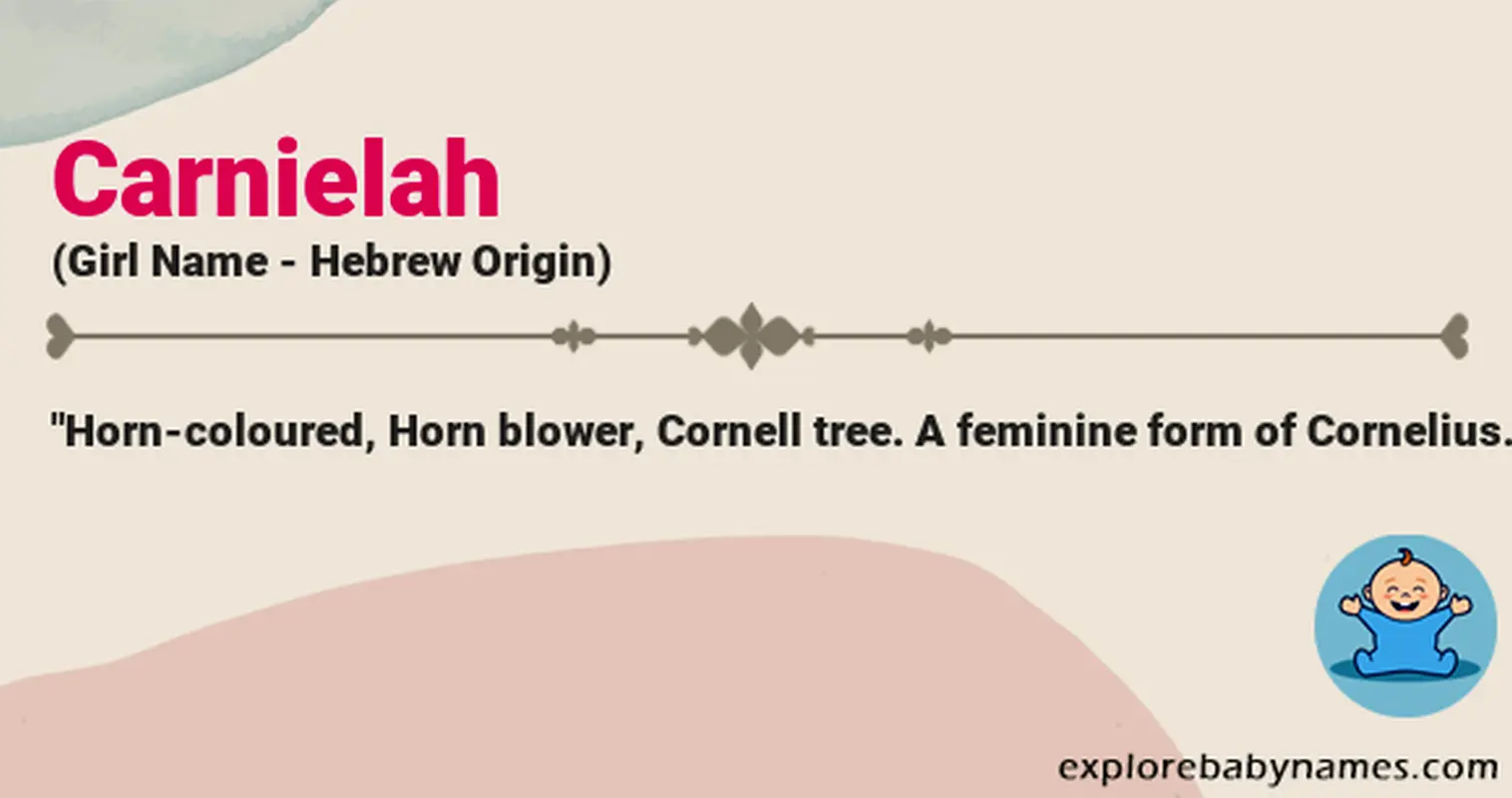 Meaning of Carnielah