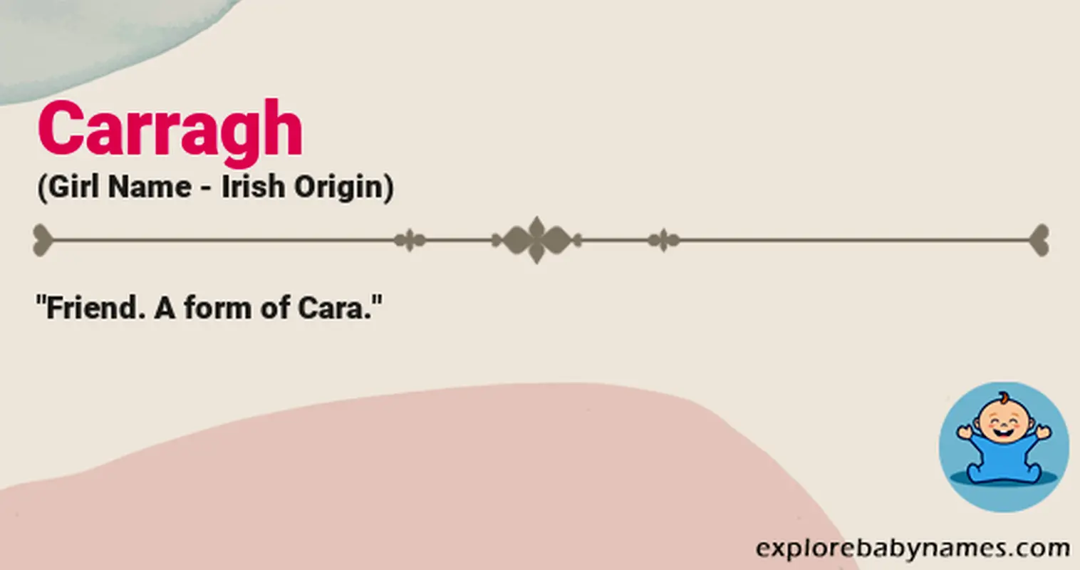 Meaning of Carragh