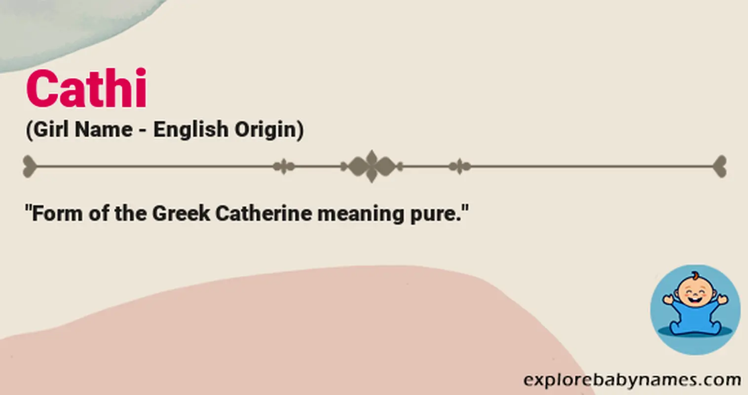 Meaning of Cathi