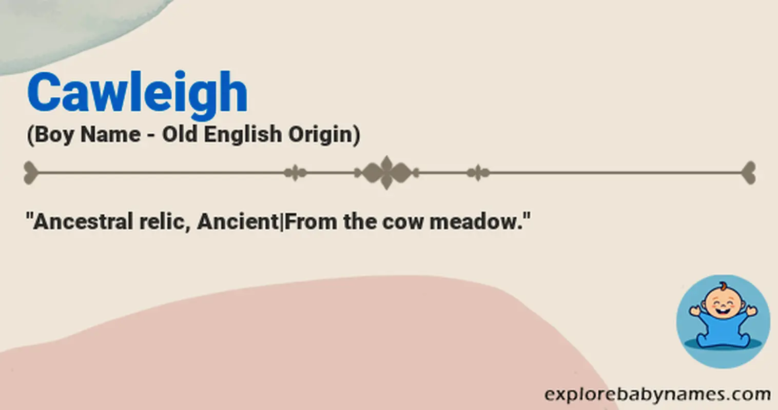 Meaning of Cawleigh