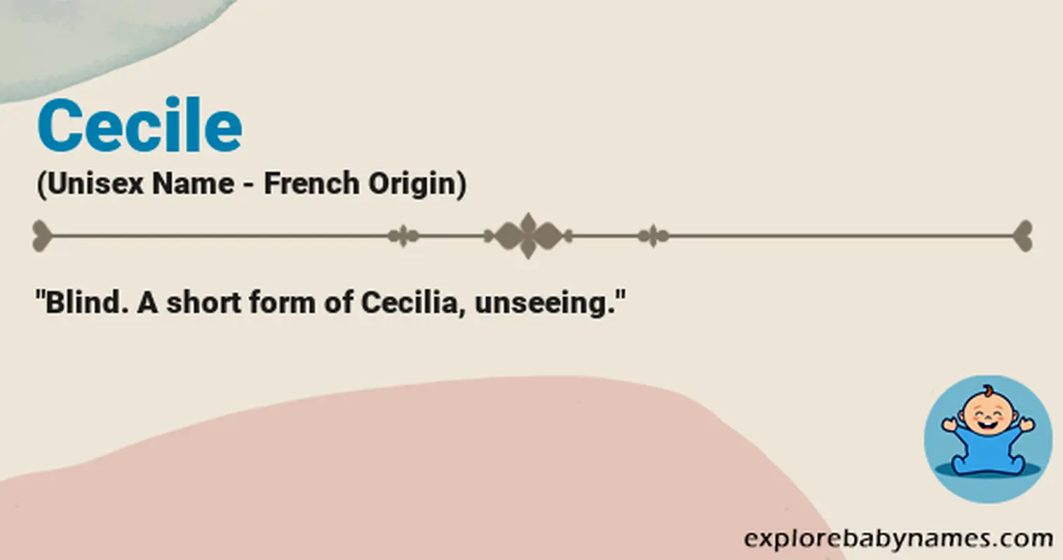 Meaning of Cecile