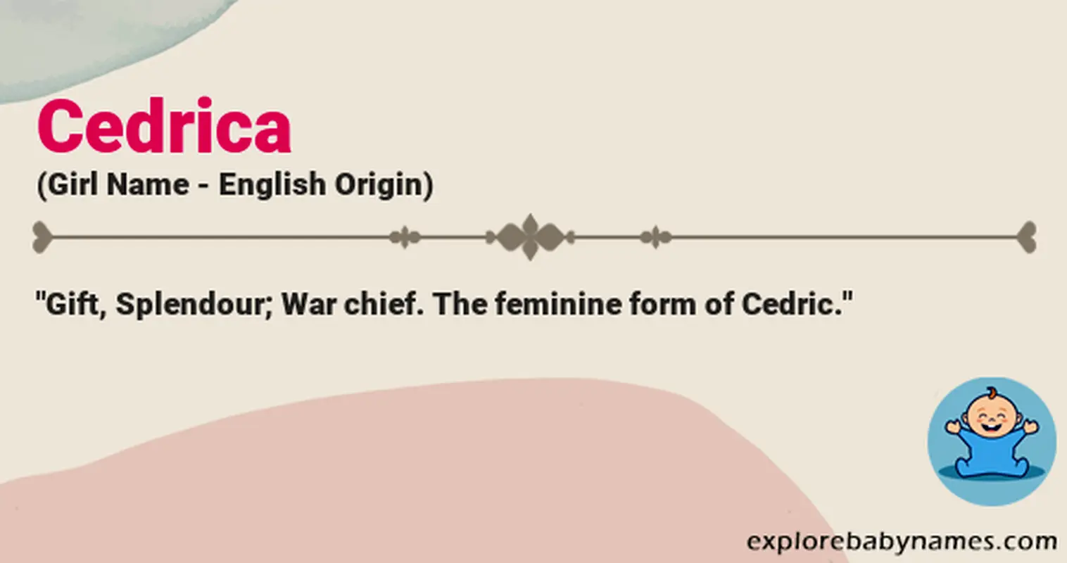 Meaning of Cedrica