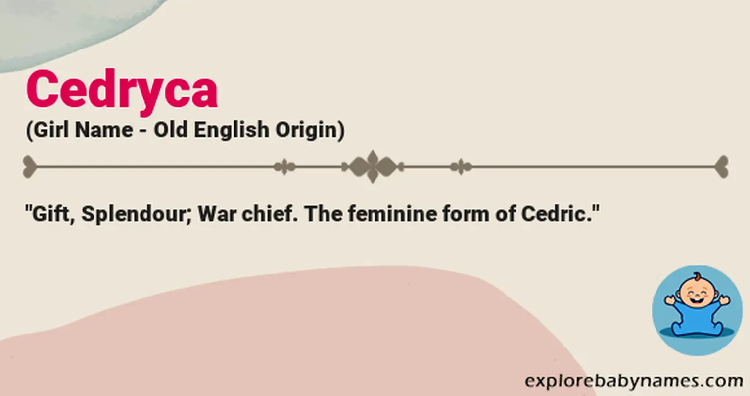 Meaning of Cedryca