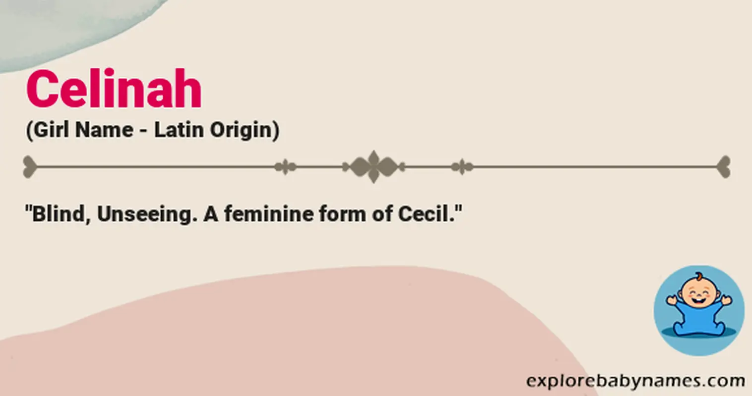Meaning of Celinah