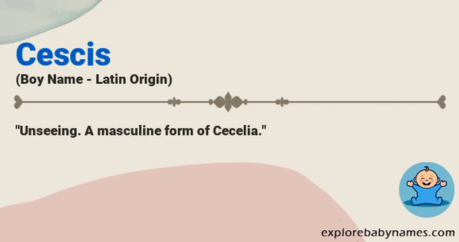 Meaning of Cescis
