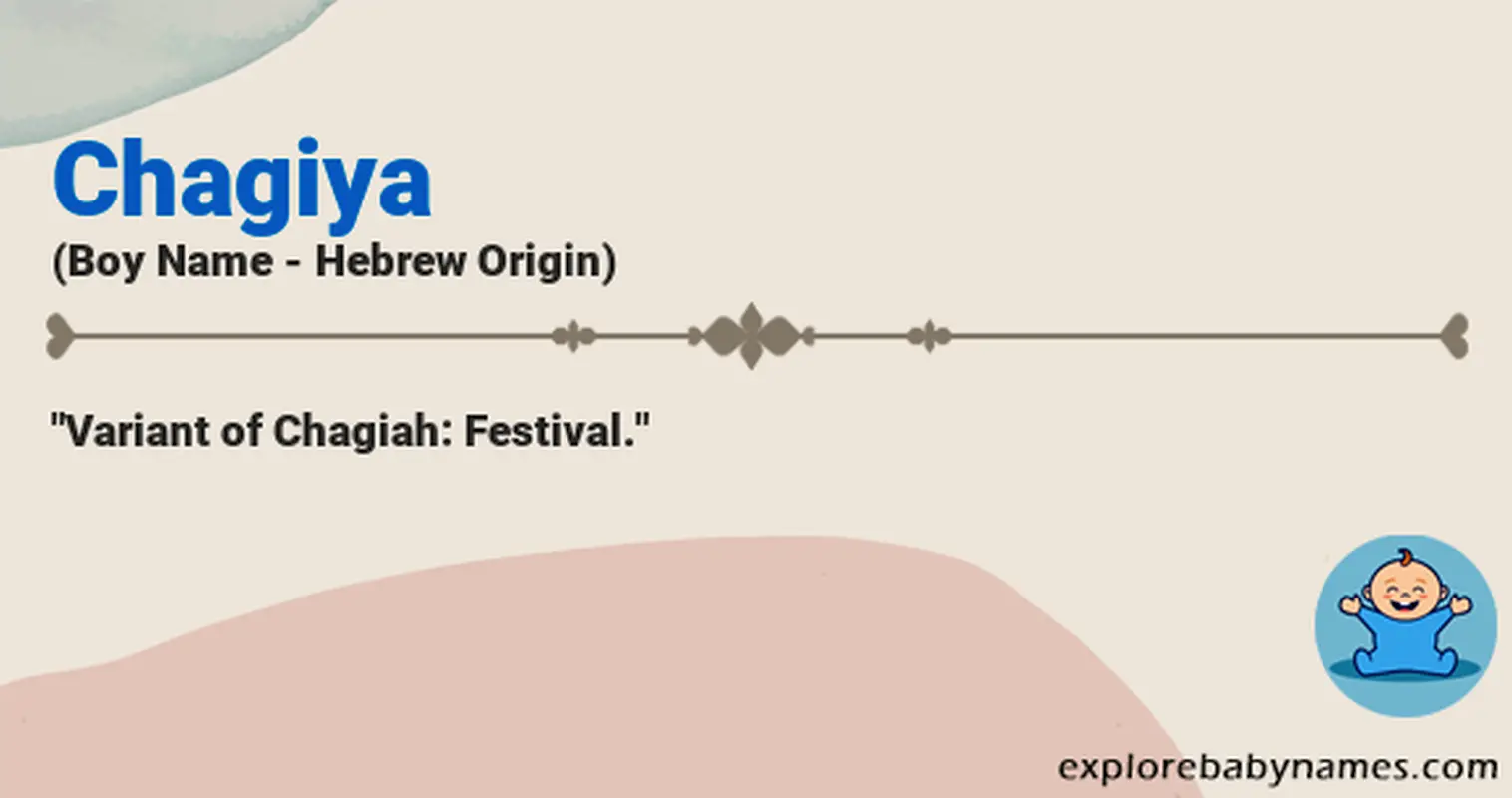 Meaning of Chagiya
