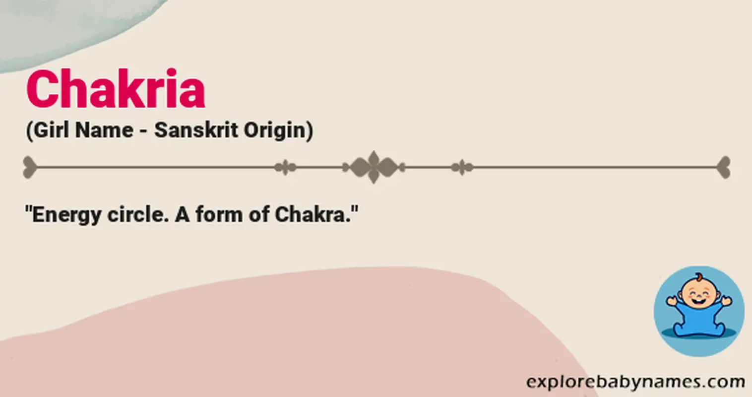 Meaning of Chakria