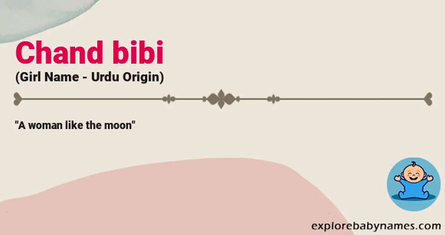 Meaning of Chand bibi