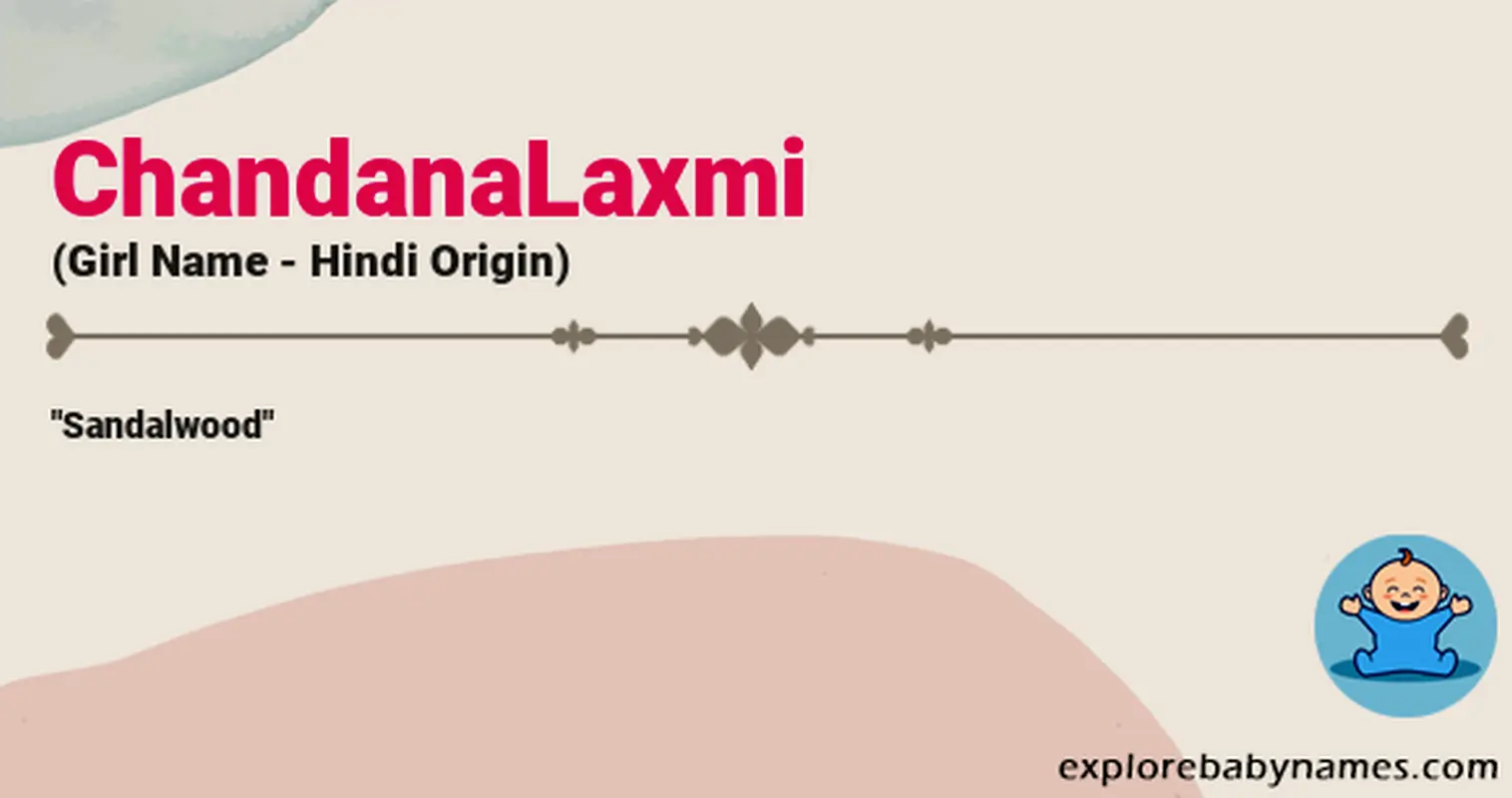 Meaning of ChandanaLaxmi