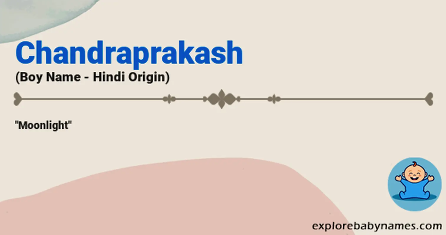 Meaning of Chandraprakash