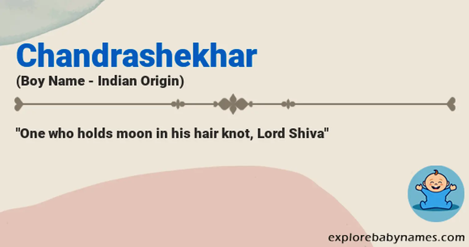 Meaning of Chandrashekhar