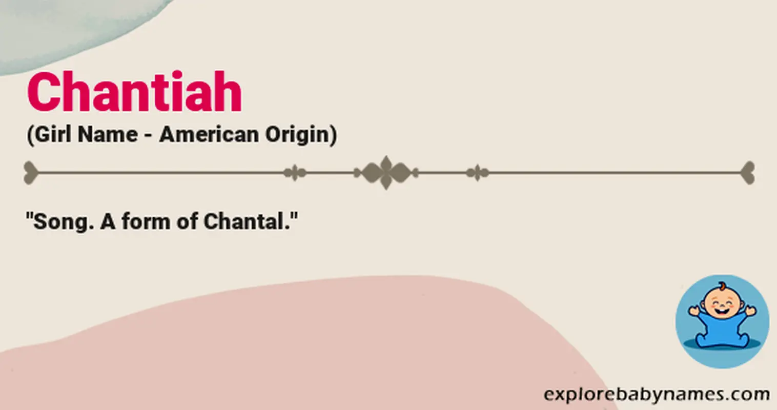 Meaning of Chantiah