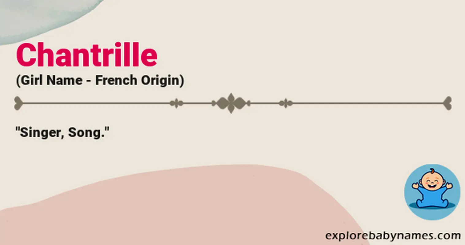 Meaning of Chantrille