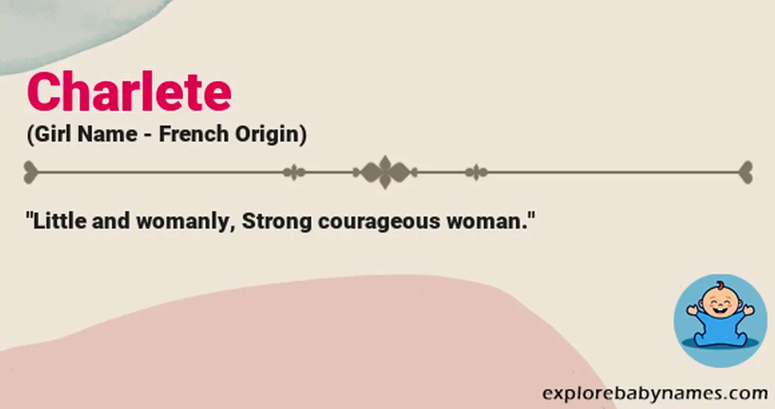 Meaning of Charlete