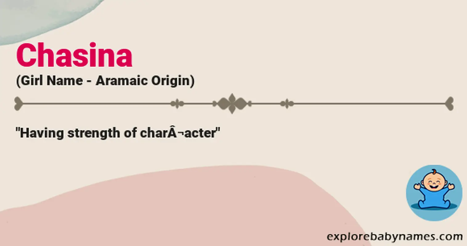 Meaning of Chasina