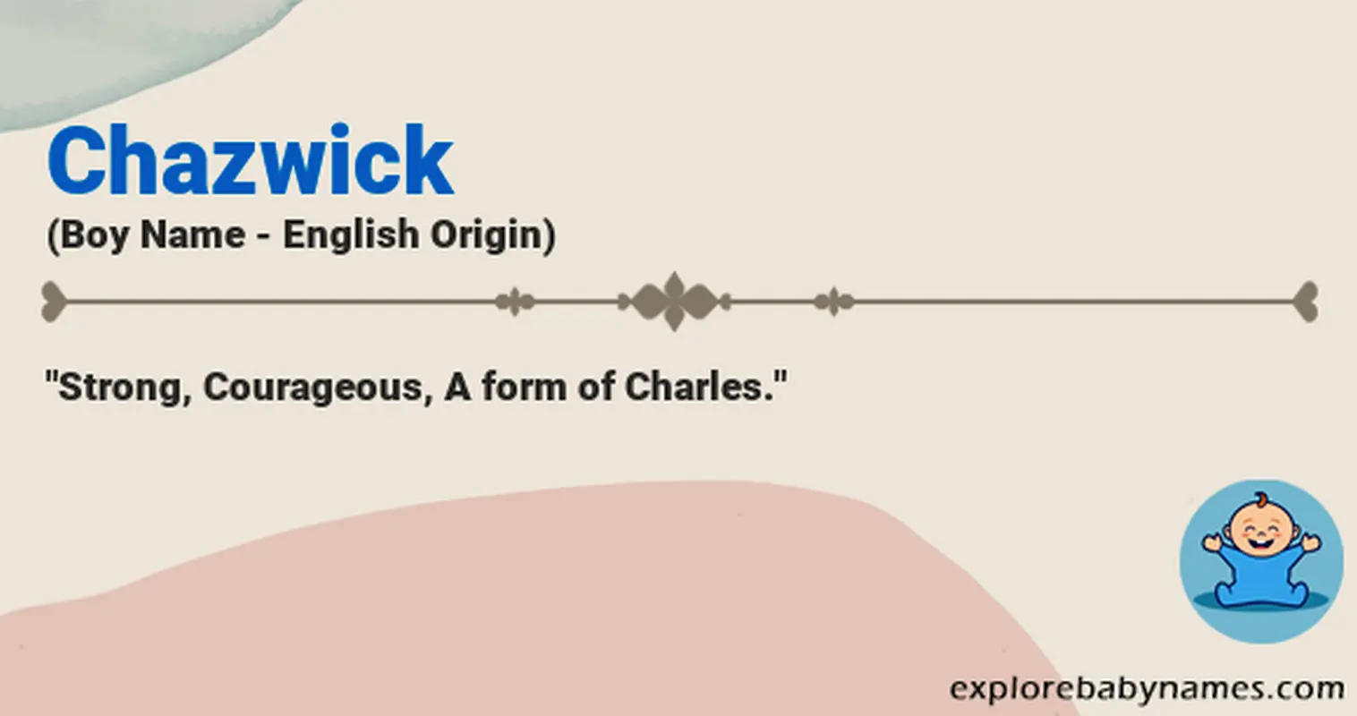 Meaning of Chazwick