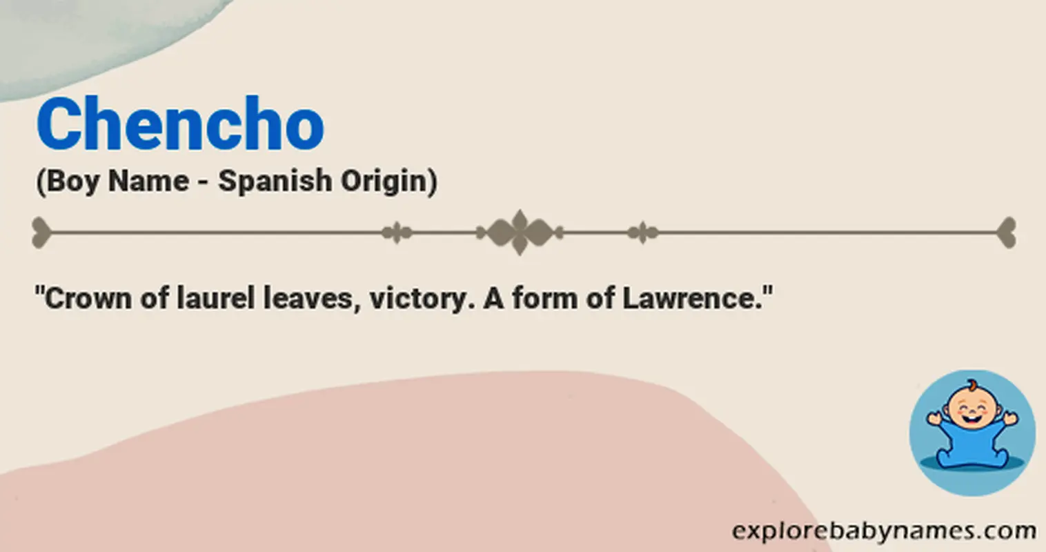 Meaning of Chencho