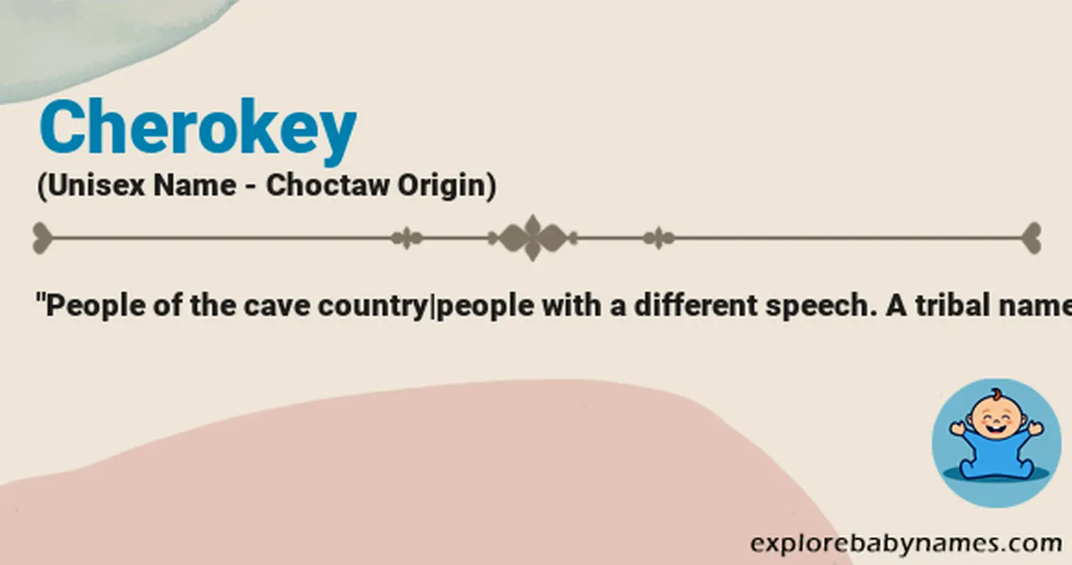 Meaning of Cherokey