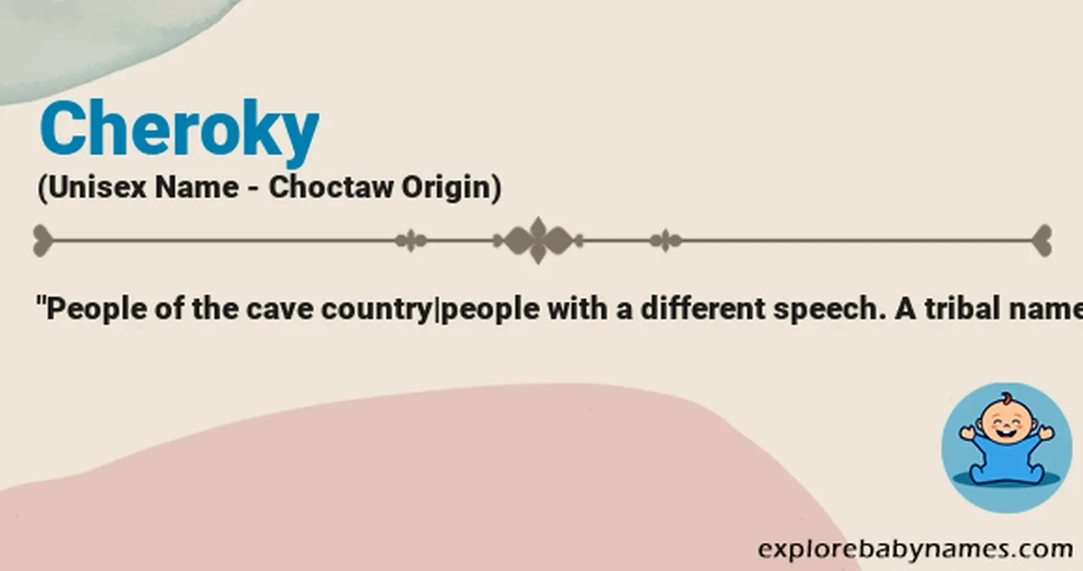 Meaning of Cheroky