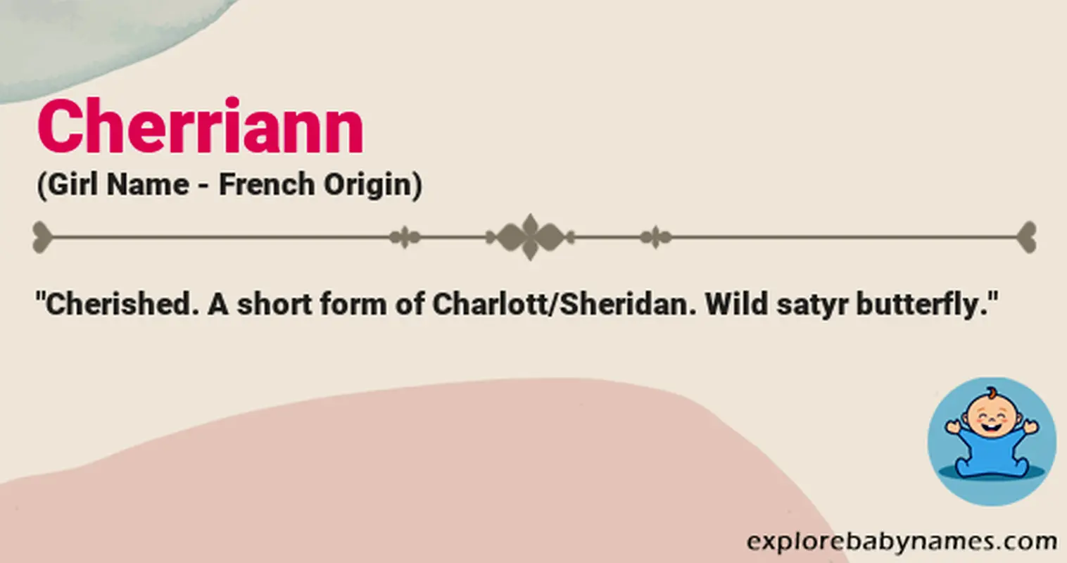 Meaning of Cherriann