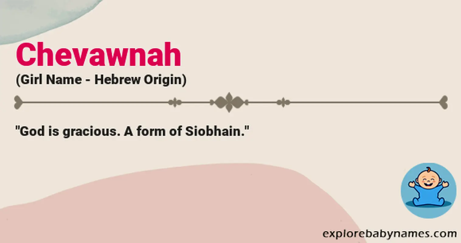 Meaning of Chevawnah