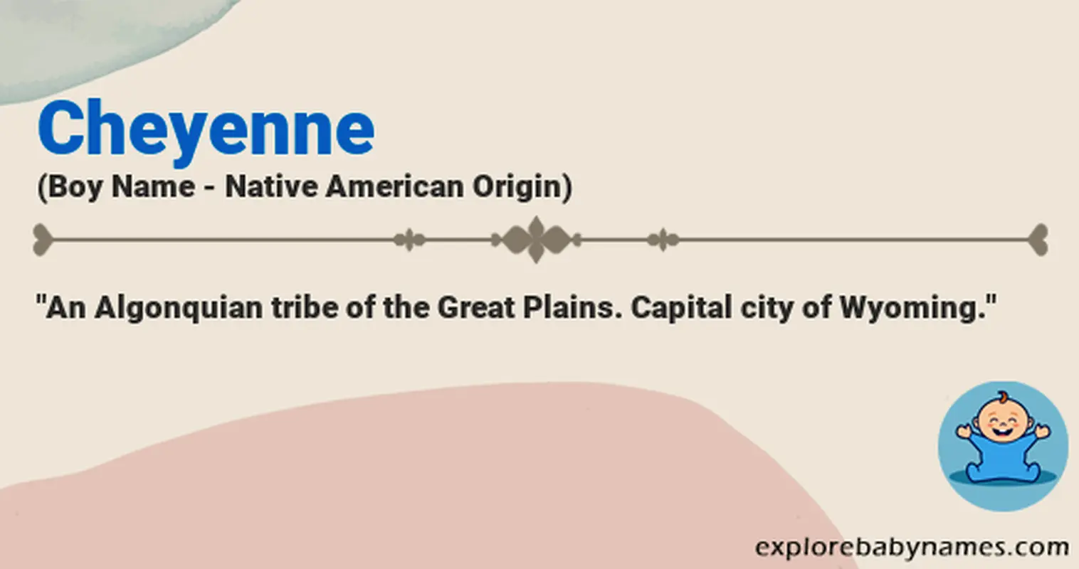 Meaning of Cheyenne