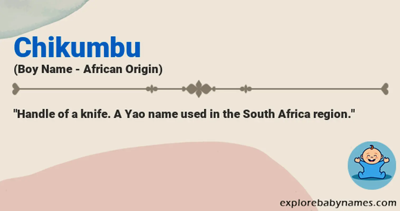 Meaning of Chikumbu