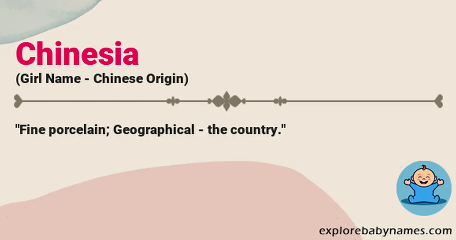 Meaning of Chinesia