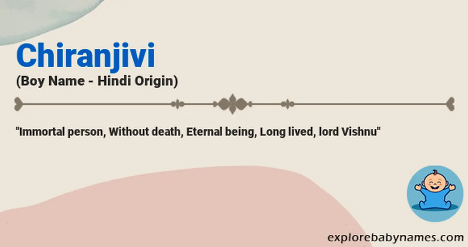 Meaning of Chiranjivi