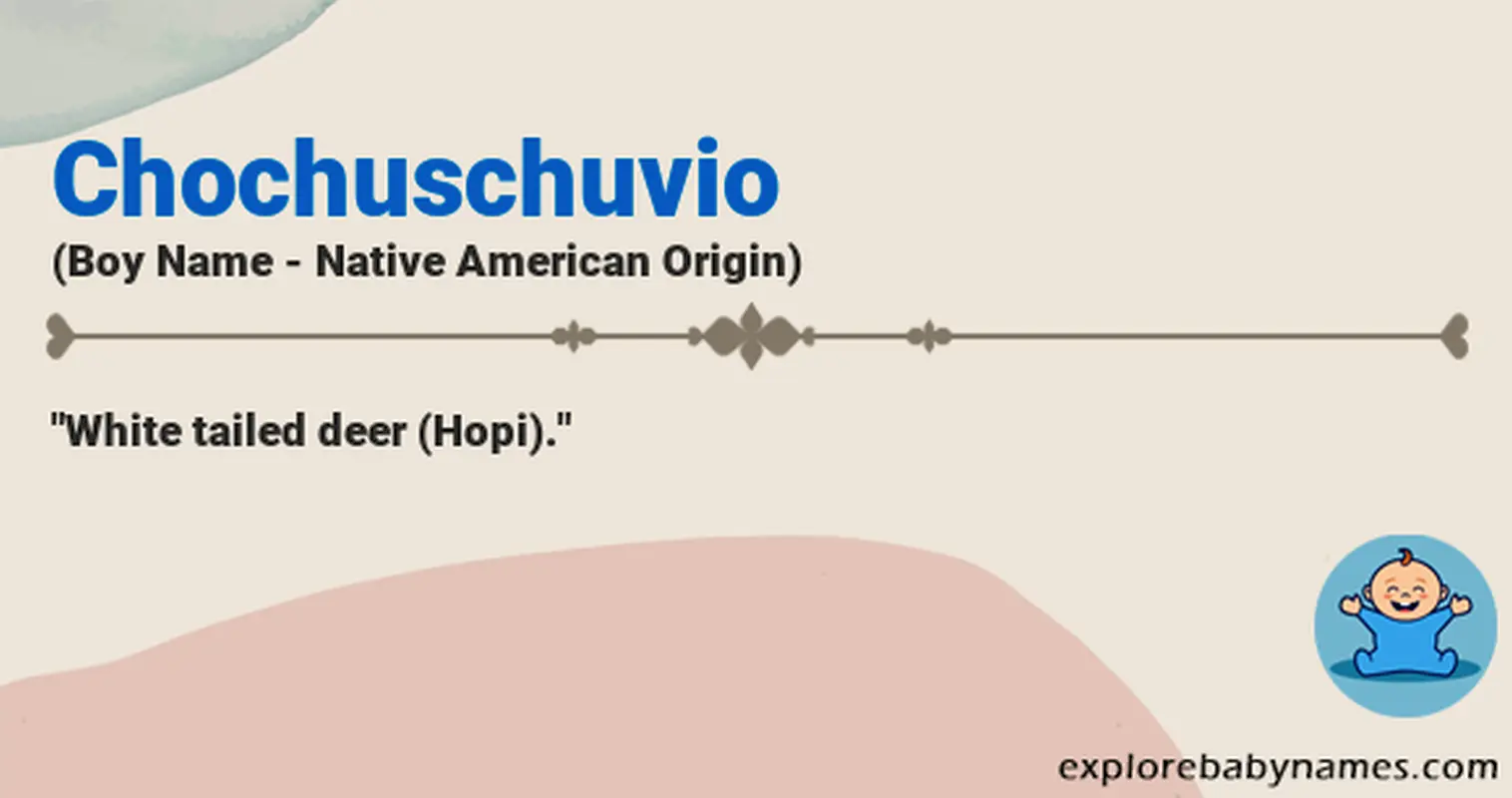 Meaning of Chochuschuvio