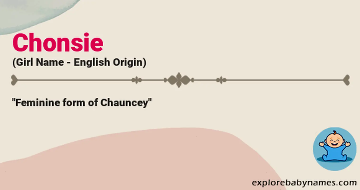 Meaning of Chonsie