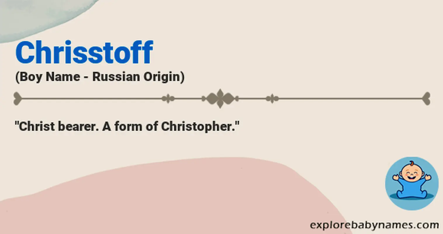 Meaning of Chrisstoff
