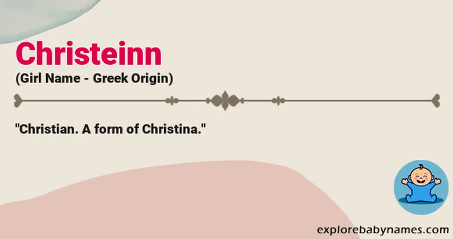 Meaning of Christeinn