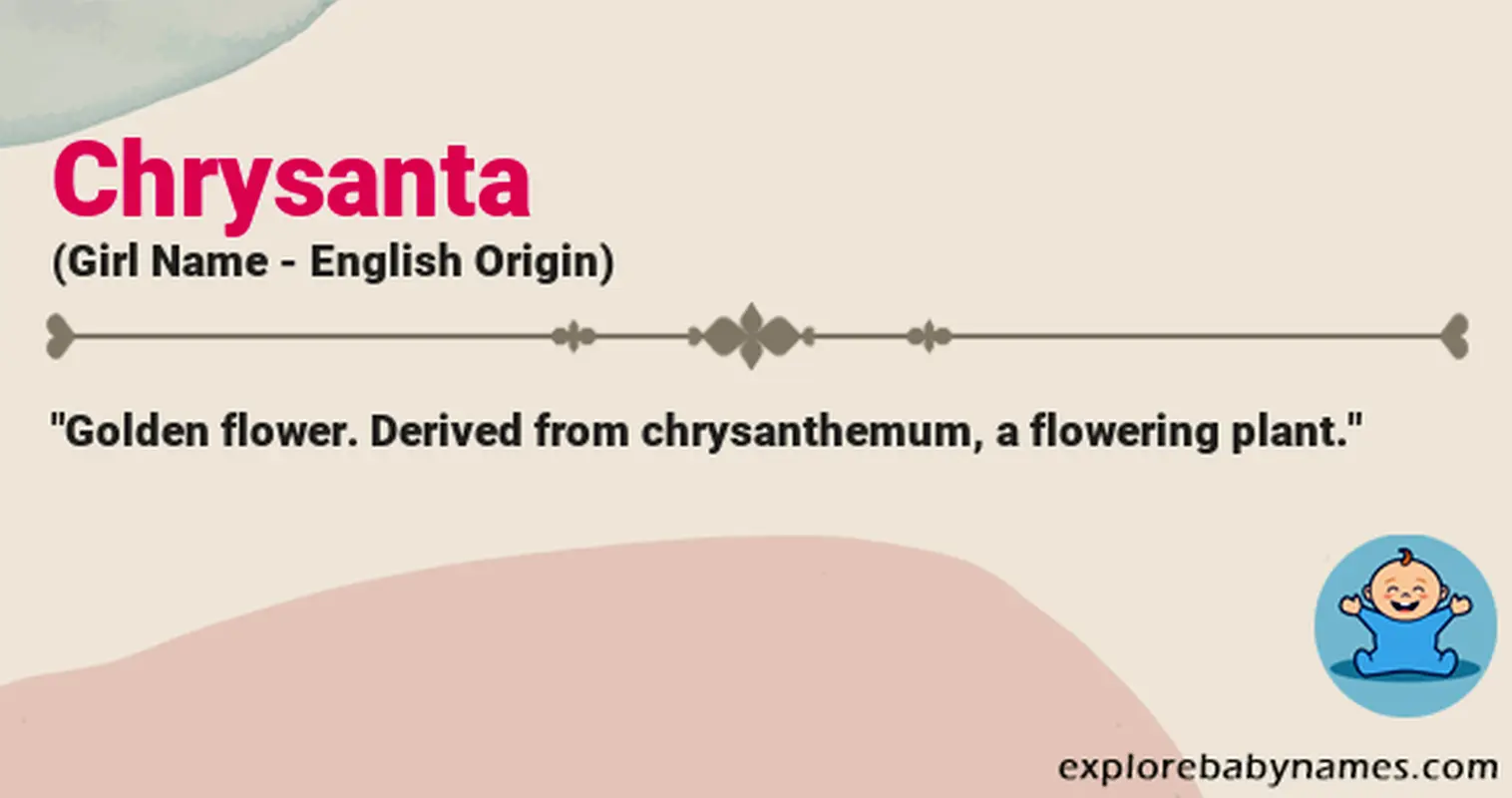 Meaning of Chrysanta
