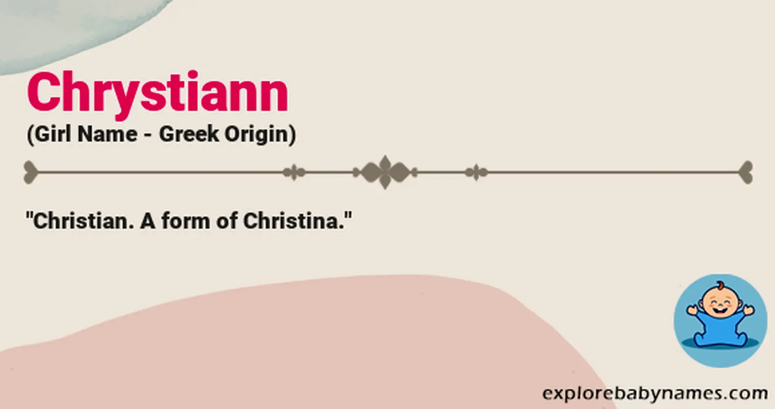 Meaning of Chrystiann