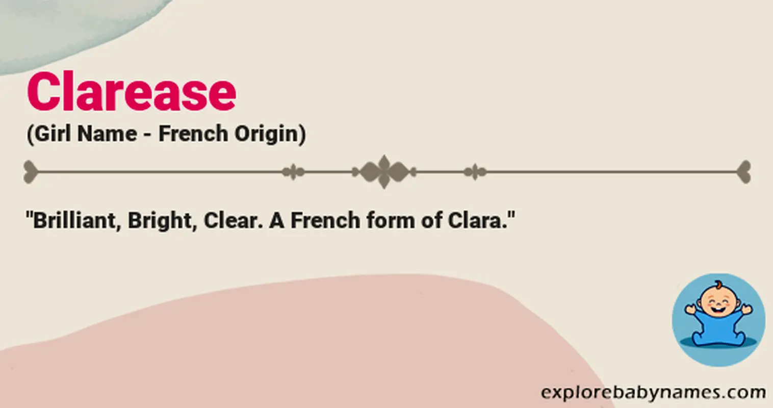 Meaning of Clarease