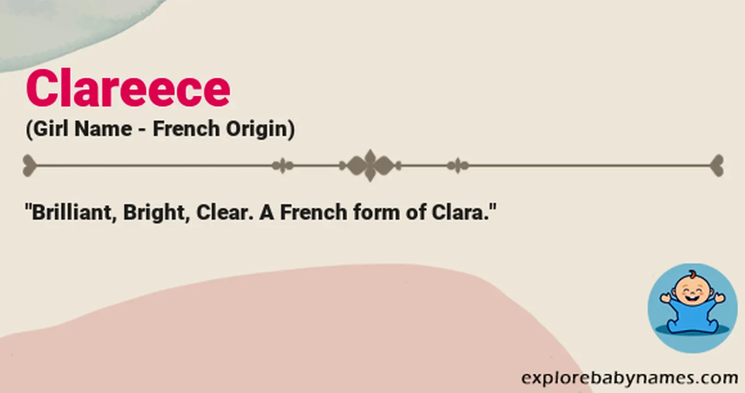 Meaning of Clareece