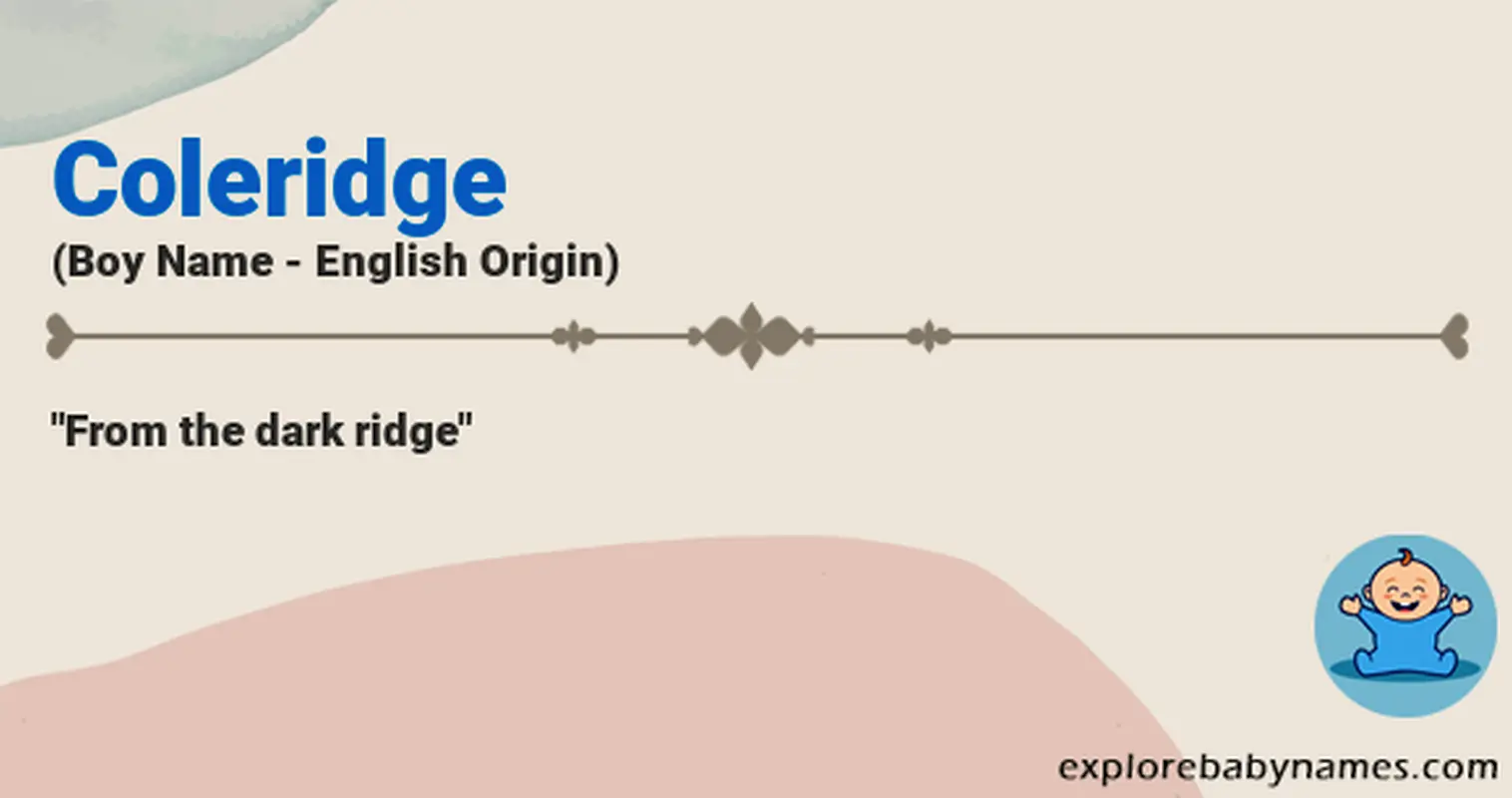 Meaning of Coleridge