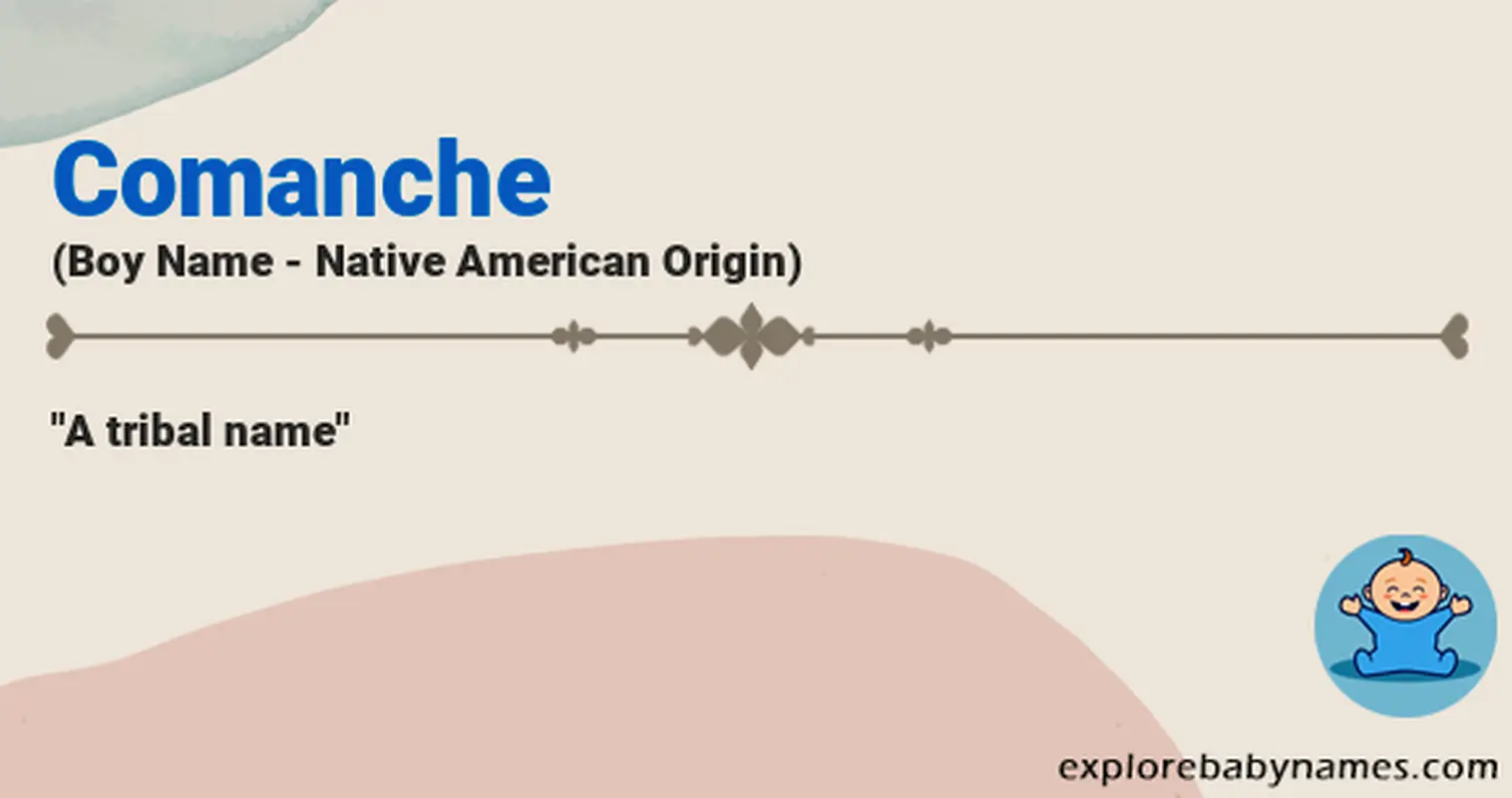 Meaning of Comanche