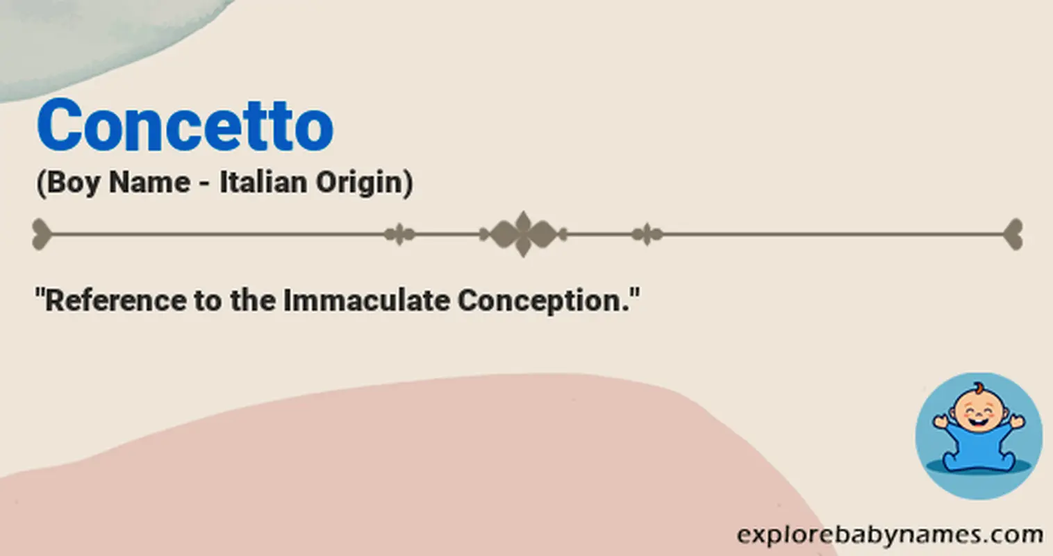 Meaning of Concetto