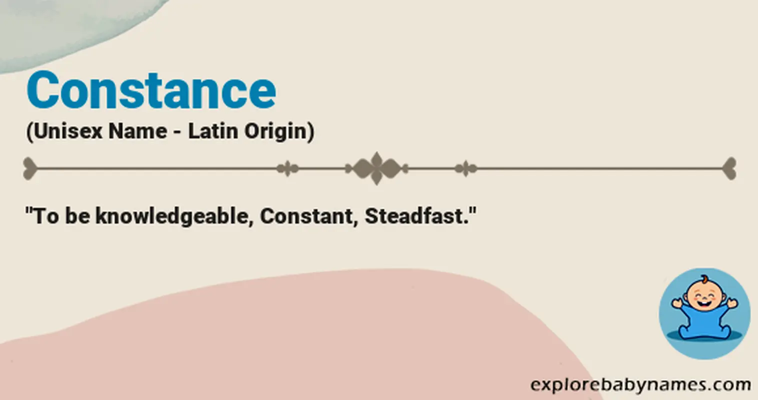Meaning of Constance