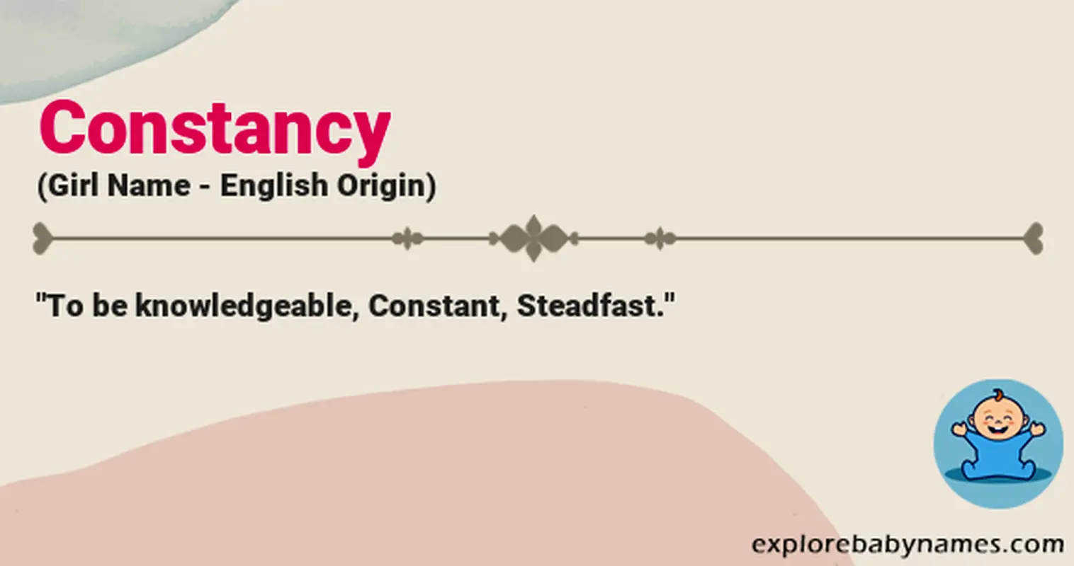 Meaning of Constancy