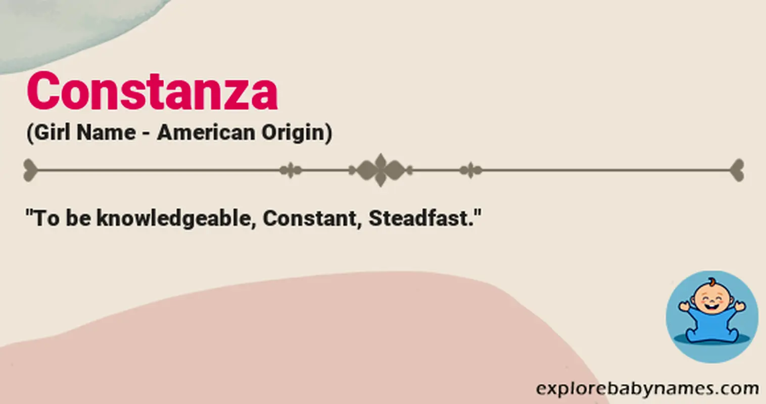 Meaning of Constanza