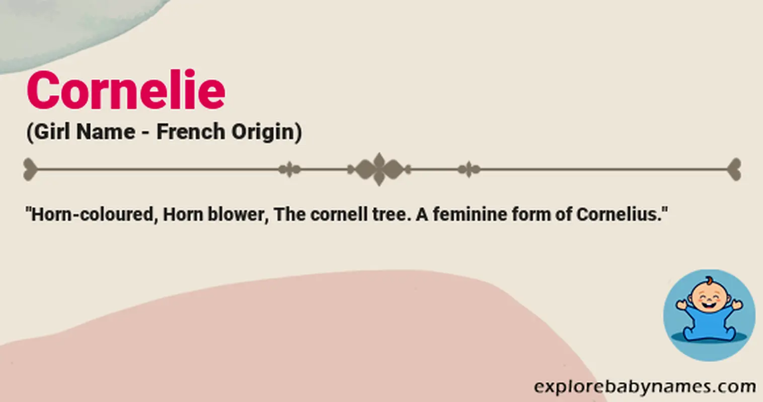 Meaning of Cornelie