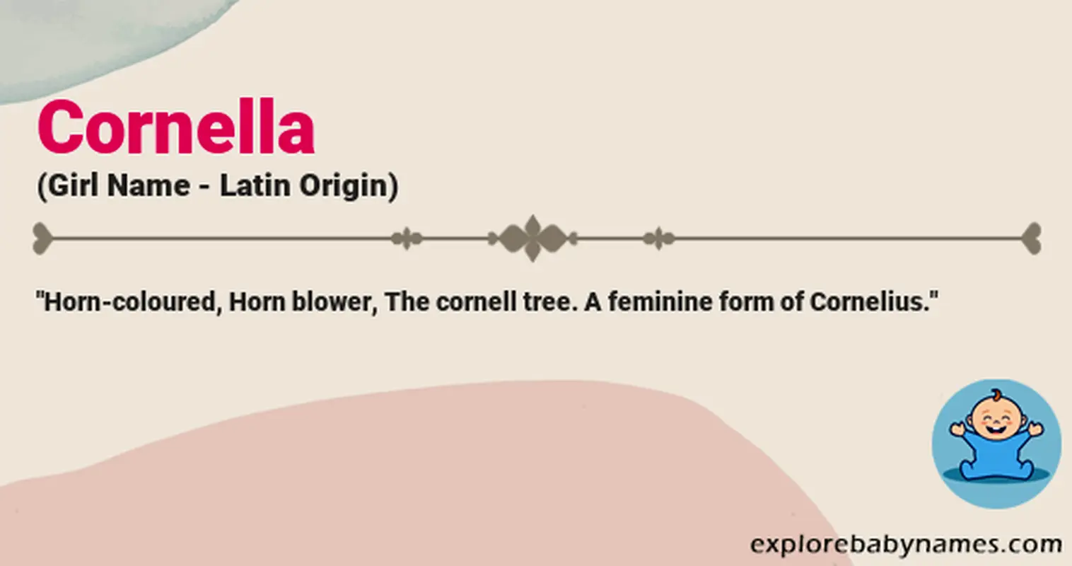 Meaning of Cornella
