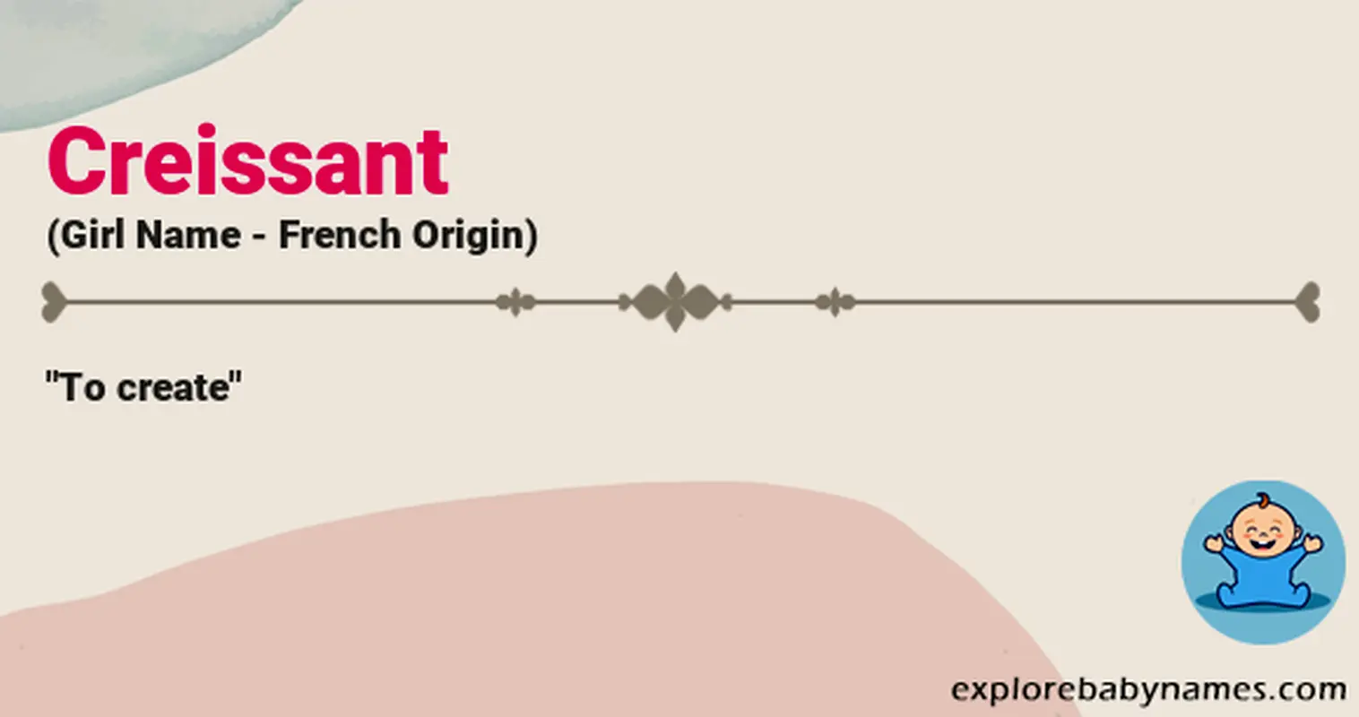 Meaning of Creissant