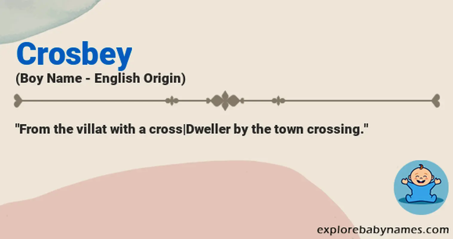Meaning of Crosbey