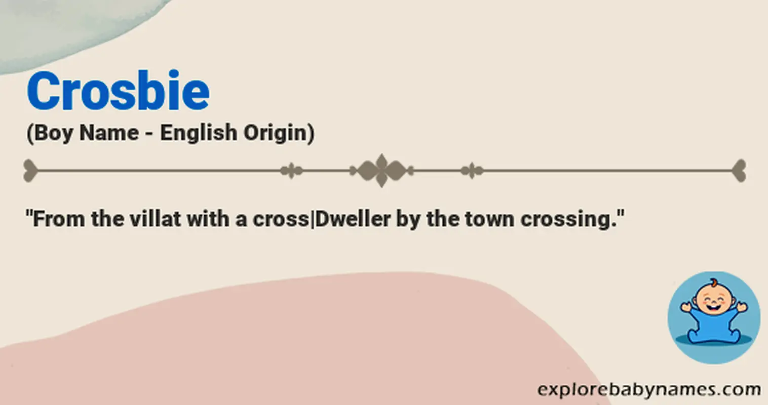 Meaning of Crosbie