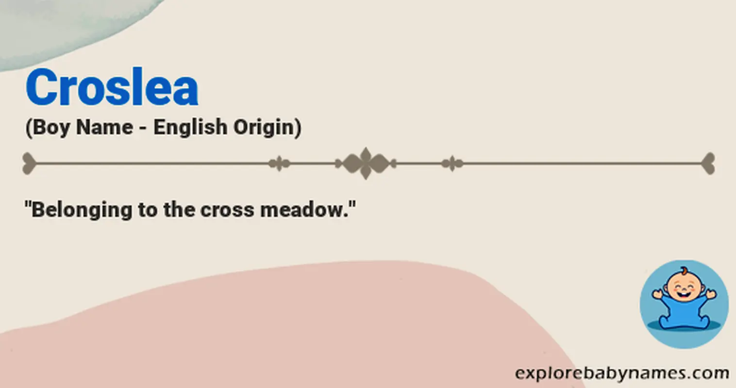 Meaning of Croslea